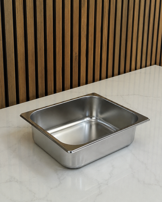 Veermode DeepServe 1/2 Stainless Steel Buffet Pan