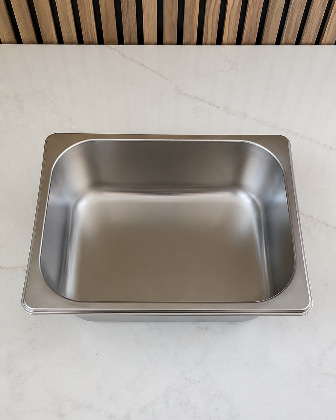 Veermode DeepServe 1/2 Stainless Steel Buffet Pan