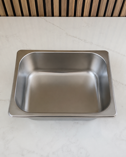 Veermode DeepServe 1/2 Stainless Steel Buffet Pan