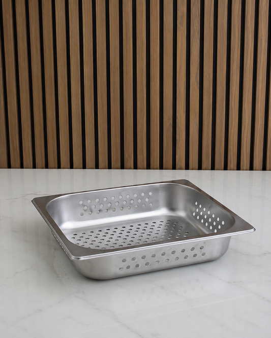 Veermode 1/2 Stainless Steel Perforated Buffet Pan