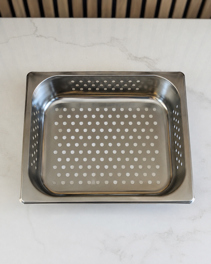 Veermode 1/2 Stainless Steel Perforated Buffet Pan