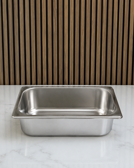 Veermode DeepServe 1/3 Stainless Steel Buffet Pan