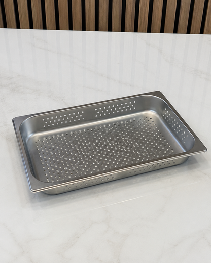 Veermode Stainless Steel Perforated Buffet Pan