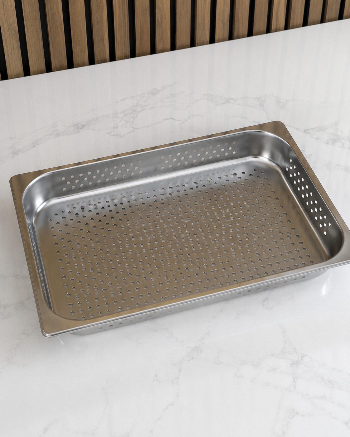 Veermode Stainless Steel Perforated Buffet Pan