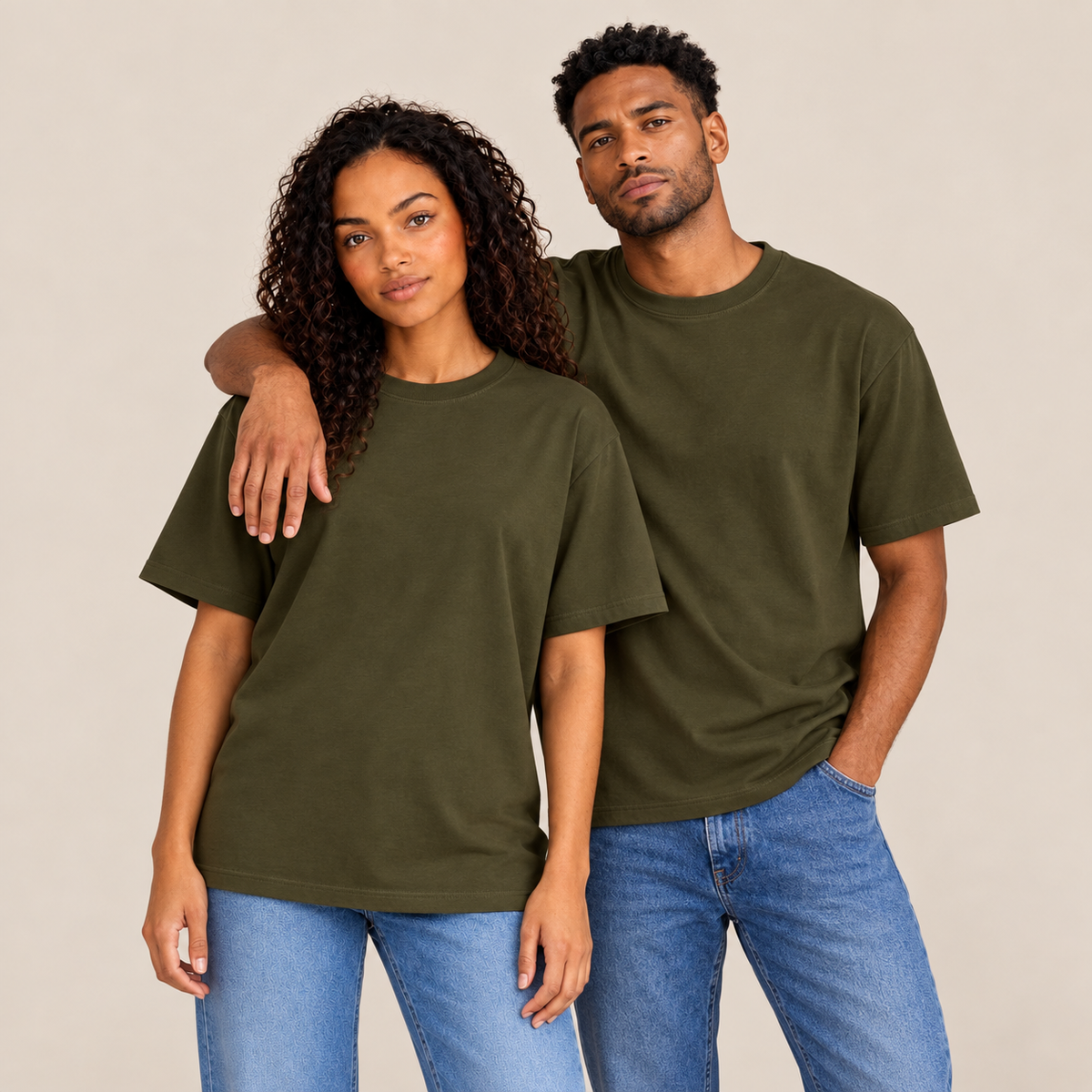 Premium Signature Personalised Oversized T-Shirt – 280gsm
