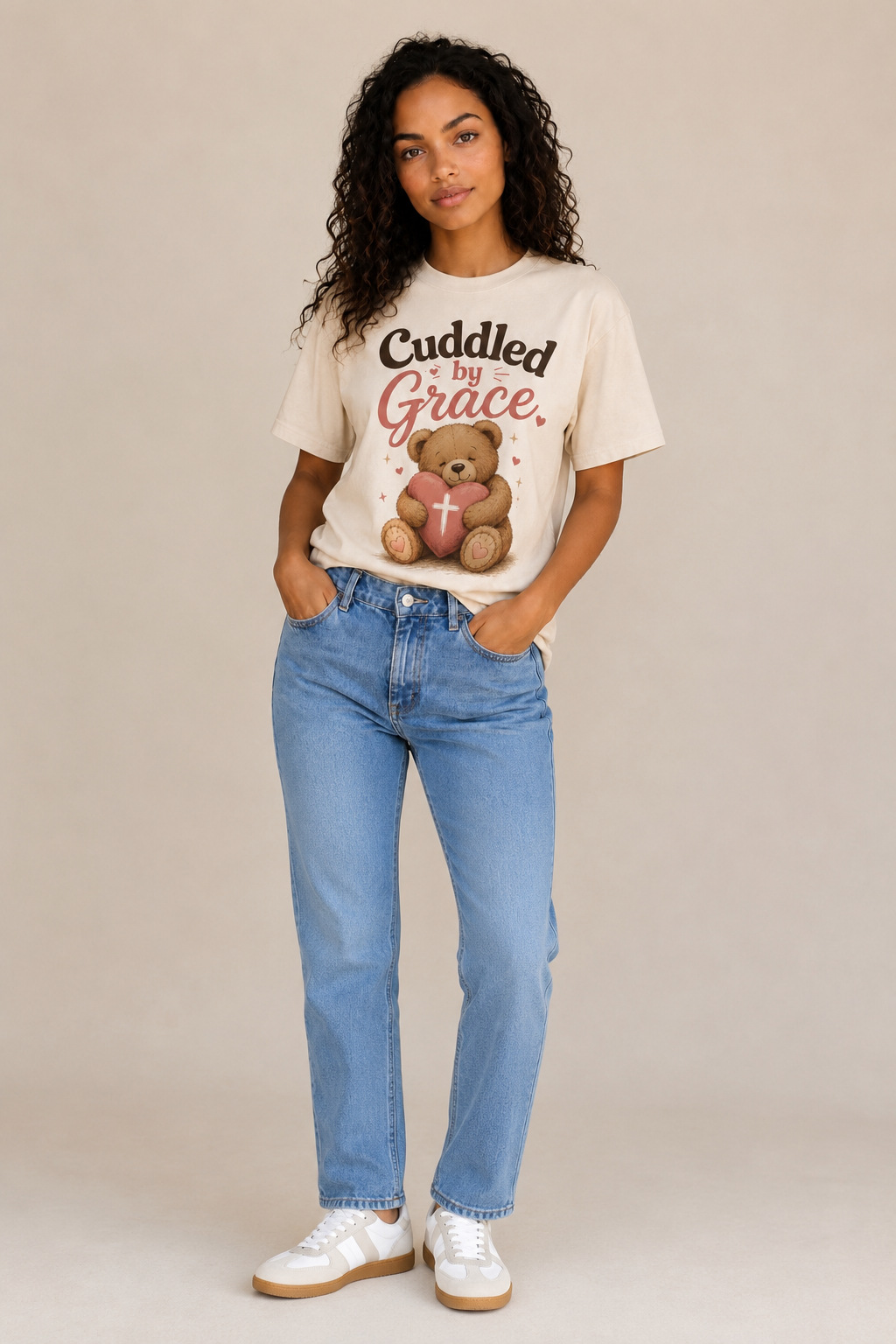 Cuddled by Grace Tee