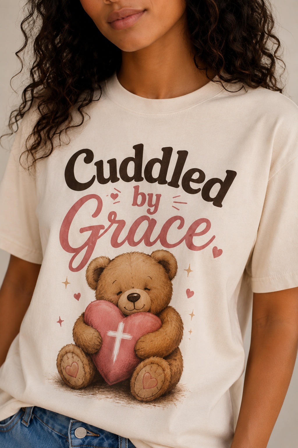 Cuddled by Grace Tee